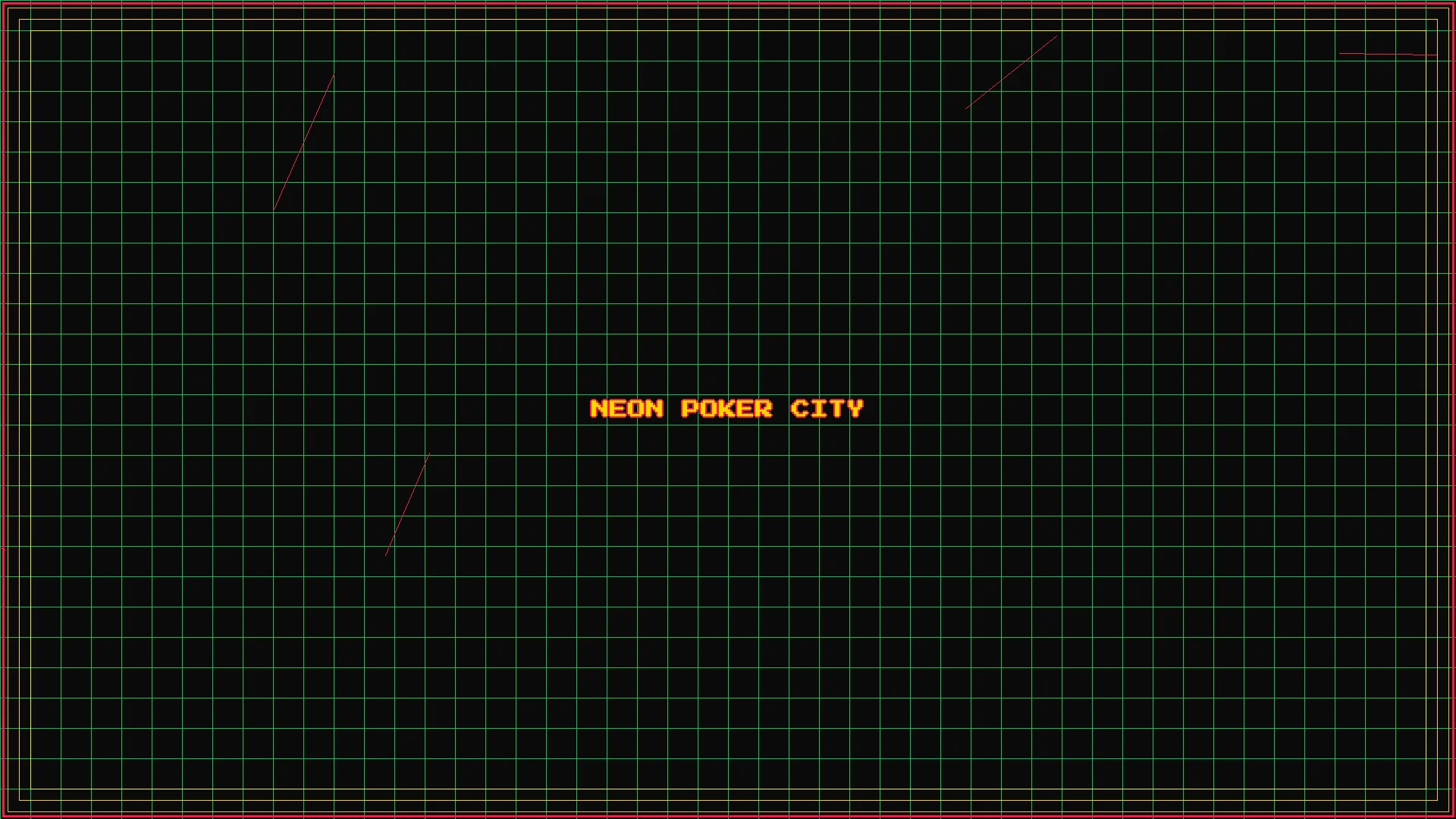 问鼎棋牌 霓虹扑克赛博不夜城全景